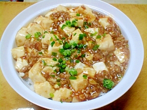 麻婆豆腐丼