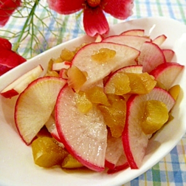 30分で 簡単漬け物 カリカリ梅と 大根浅漬け レシピ 作り方 By まめもにお 楽天レシピ 30分で 簡単漬け物 カリカリ梅と 大根浅漬け レシピ 作り方 By まめもにお 楽天レシピ