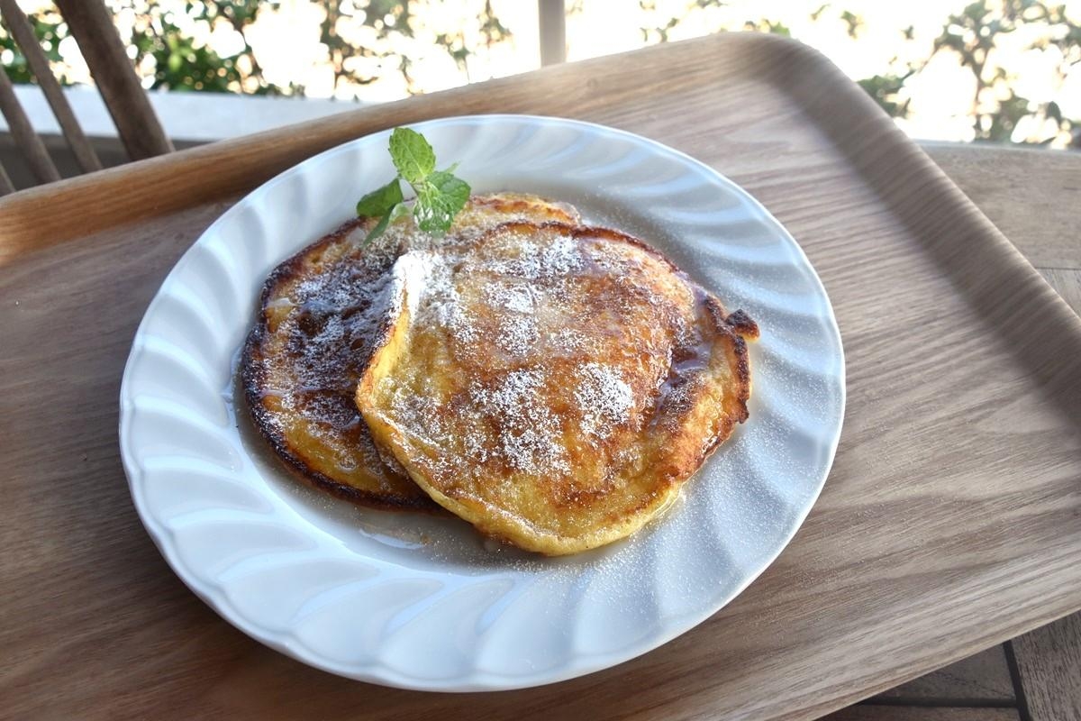 ふわふわリッチなリコッタパンケーキ