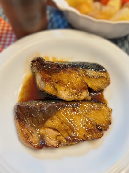 ぶりの照り焼き