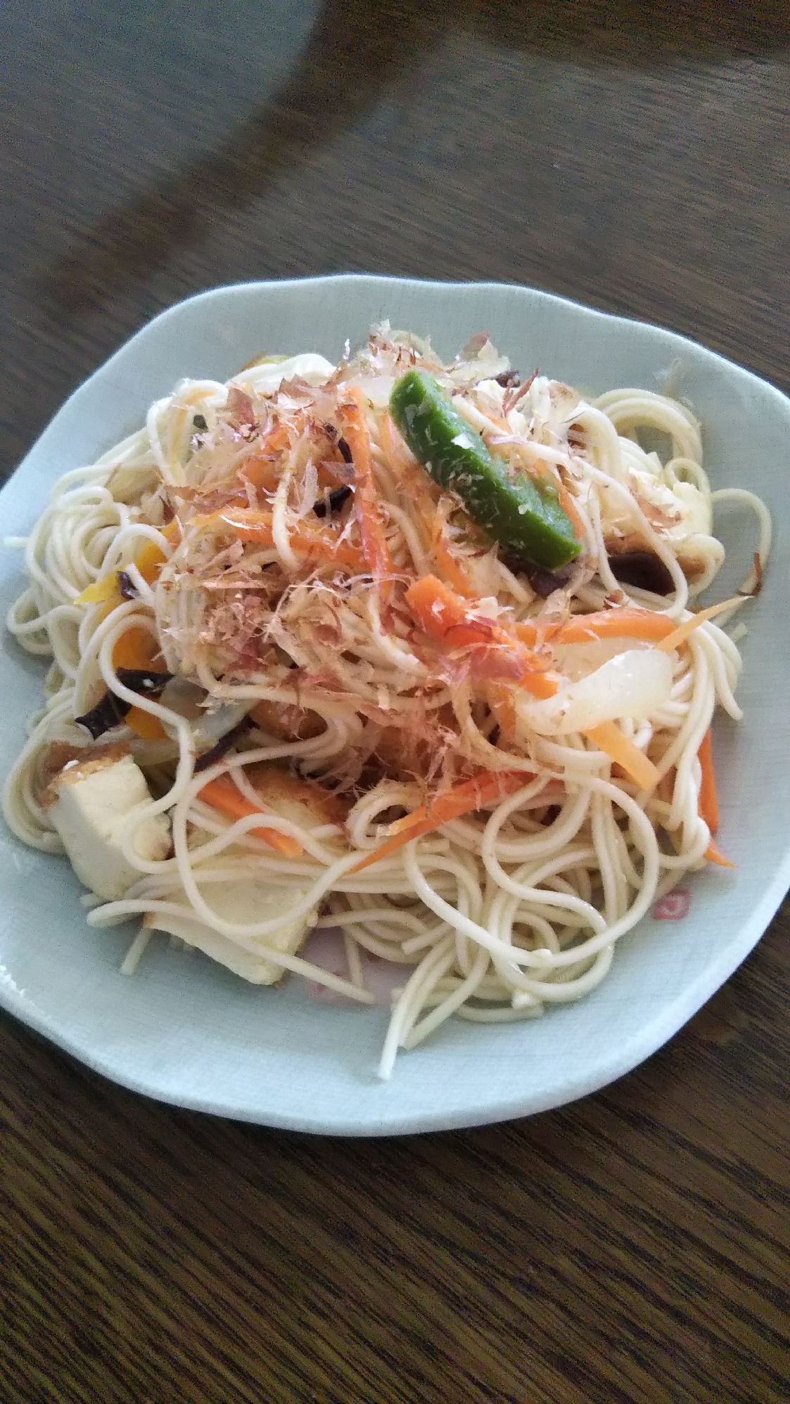 そうめん ソーミンチャンプルー気分 レシピ 作り方 By Kufukufu 楽天レシピ
