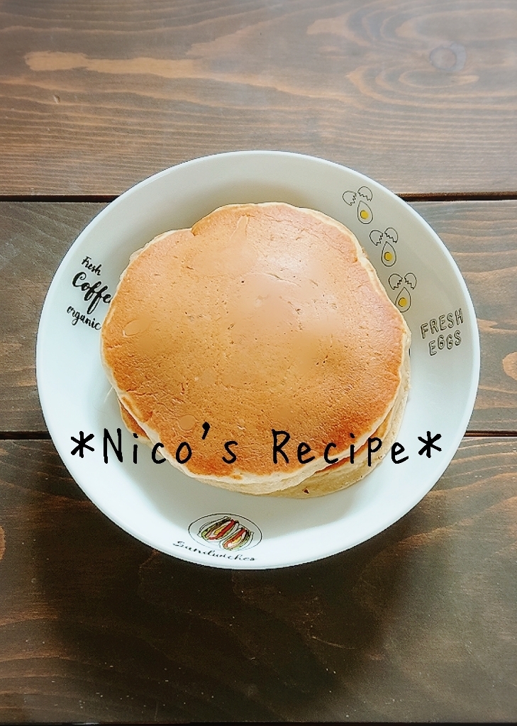 離乳食 親子で食べるおしるこホットケーキ レシピ 作り方 By Nico 楽天レシピ