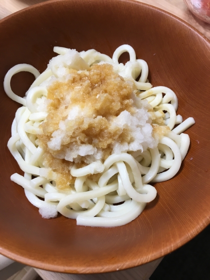 温かい♨おろしぶっかけうどん