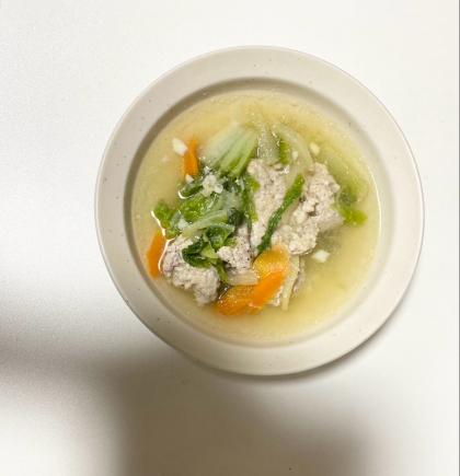 白菜大量消費！豚ひき肉と白菜の和風あんかけ