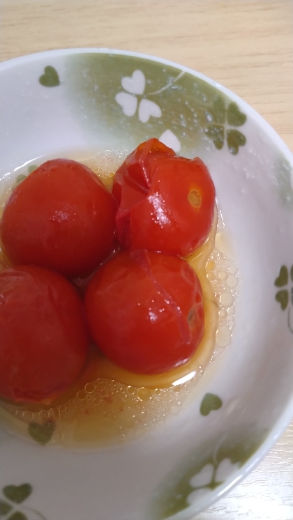 レンジで簡単！アイコトマトのマリネ