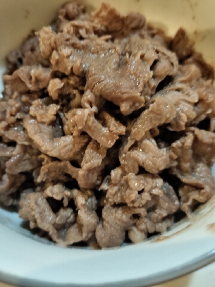 もやしと牛カルビ炒め