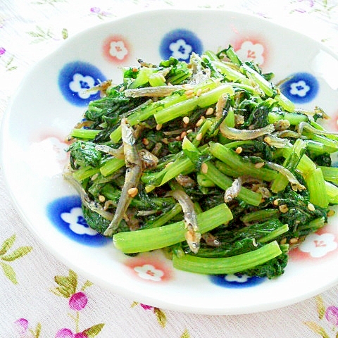 大根の間引き菜とじゃこの中華風炒め レシピ 作り方 By Mama Papa 楽天レシピ 大根の間引き菜とじゃこの中華風炒め レシピ 作り方 By Mama Papa 楽天レシピ