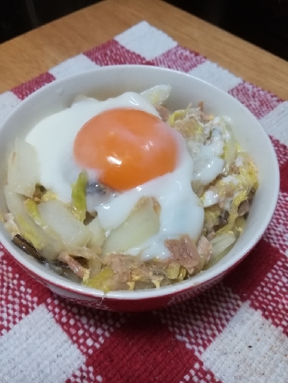 美味しかったです*★~♡♬ツナ缶で検索してヒット~♬かんたんなのに超!美味しい♡♡♡卵がいいですね~♡♡♡( ≧∀≦)ノ♪また作りま~す♬*☆