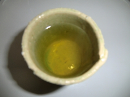 緑茶にも生姜で体温まるね（*^^*)
中からポカポカで美味しい♪ご馳走さまです★