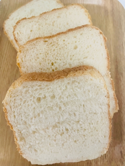 ホームベーカリーで作る⭐豆乳たっぷり食パン
