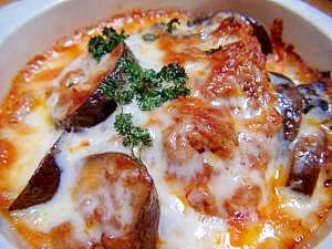 なすと豆腐のミートソースグラタン レシピ 作り方 By Lukママ 楽天レシピ