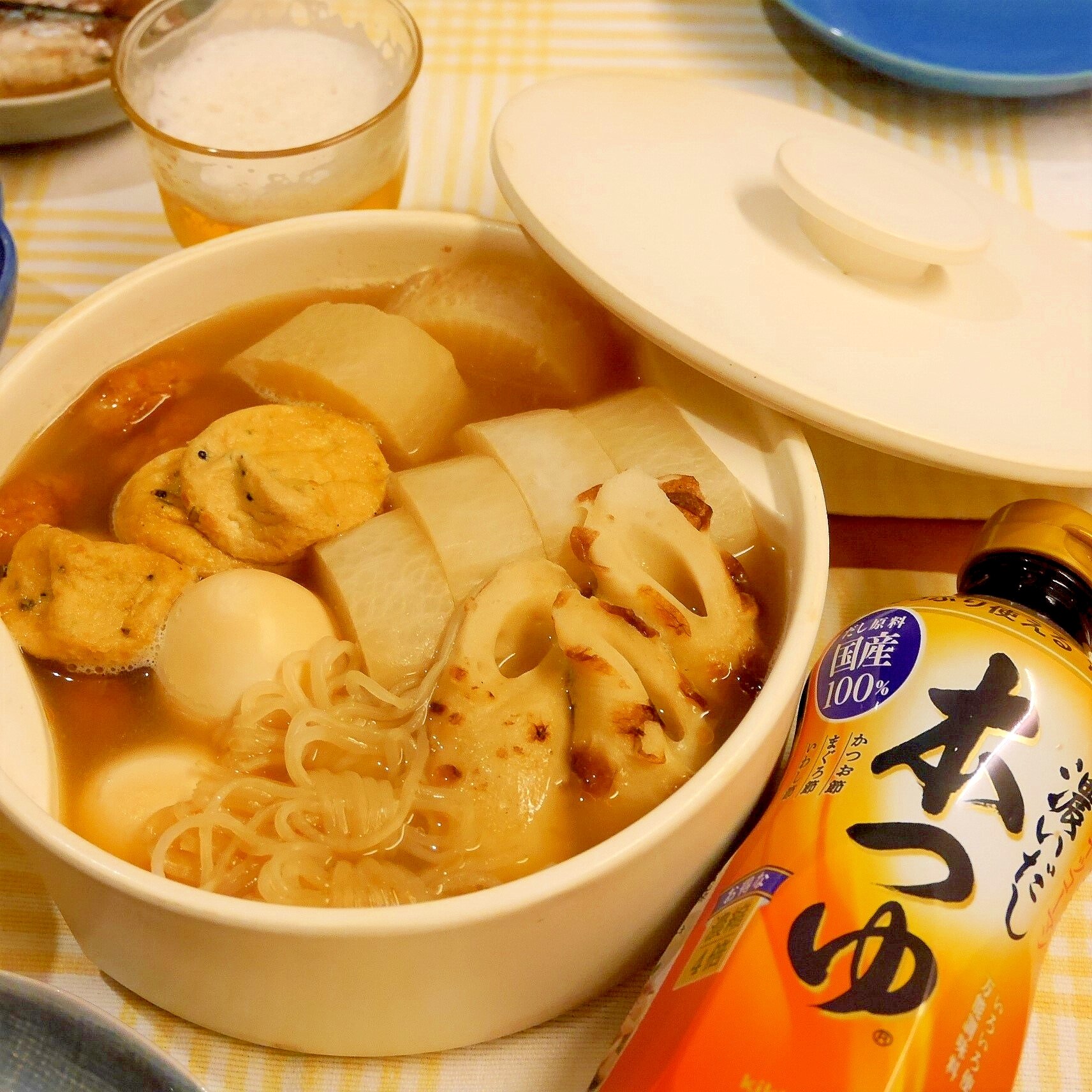 濃いだし本つゆで 簡単おでん レシピ 作り方 By Yunachi 楽天レシピ