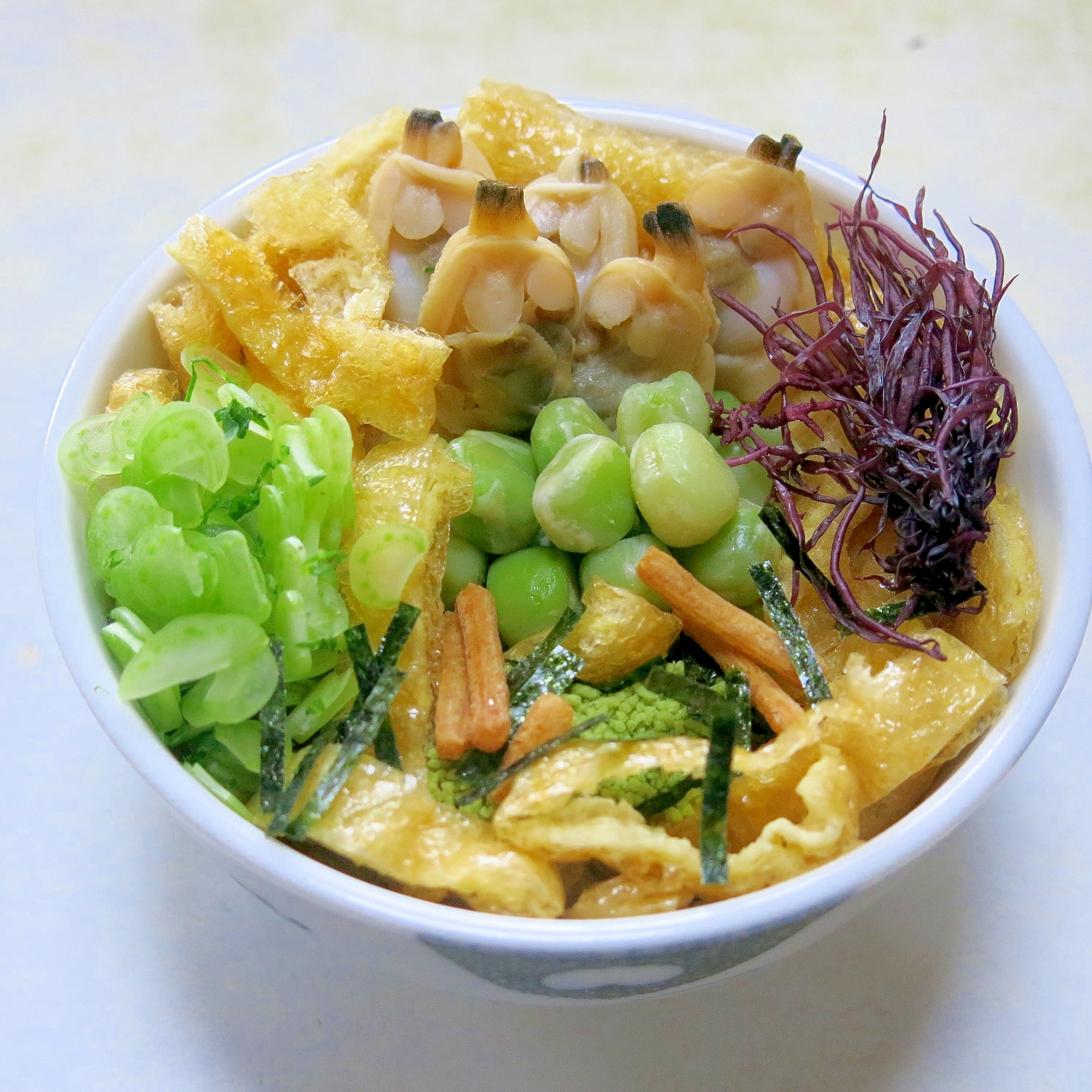 大根葉とあさりのきつね茶漬け〔#381〕