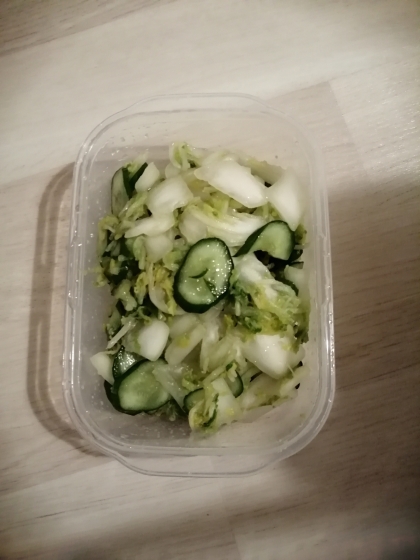 ★１時間で食べられる♡時短 白菜漬け★