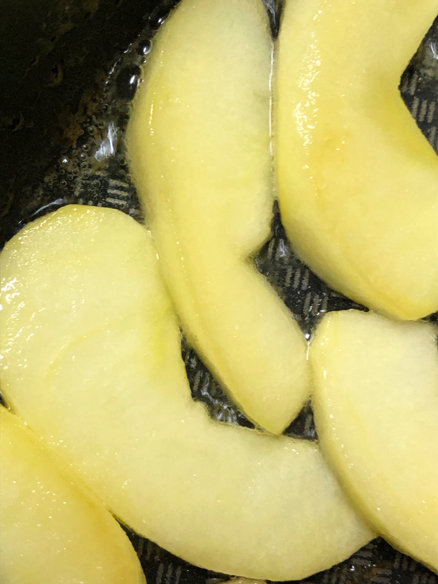 超簡単リンゴのバター焼き