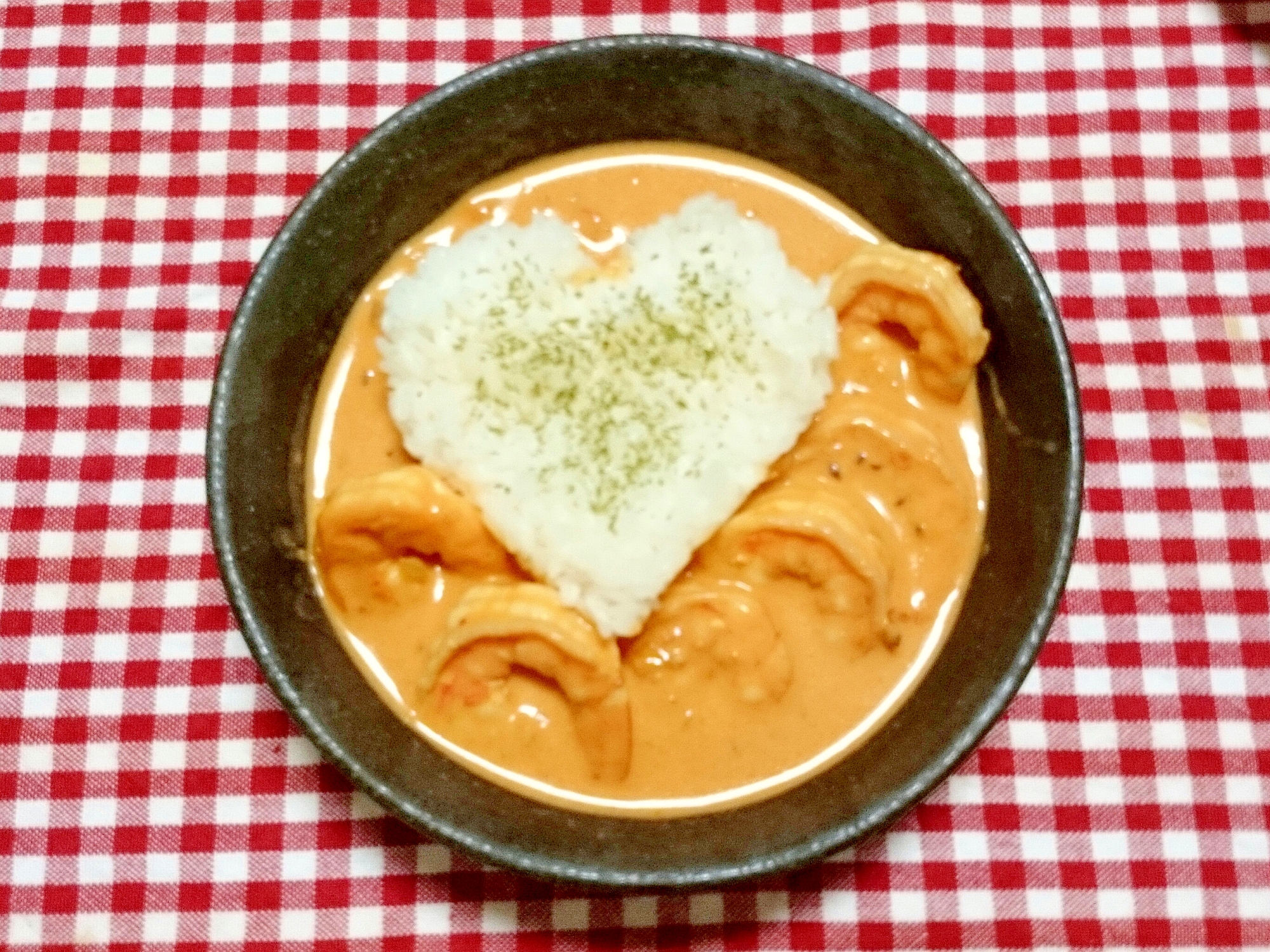 簡単「ビスク風ソース」を使ったご飯