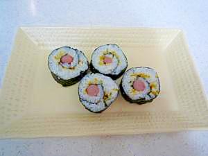 ニコちゃん海苔巻きとコロコロ焼唐揚げお弁当 レシピ 作り方 By Kuuuma 楽天レシピ