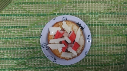 カニカマトースト