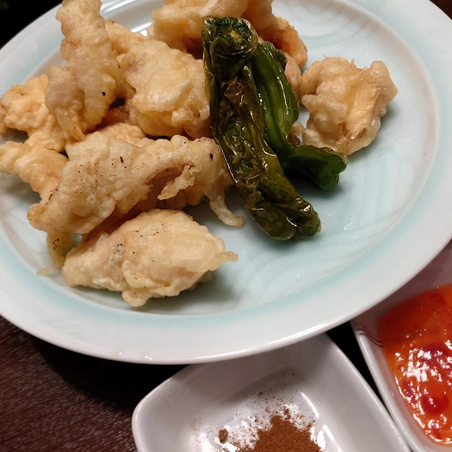 切り落とし鱈のフリッター風