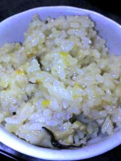 圧力鍋でもち米入り炊き込みご飯