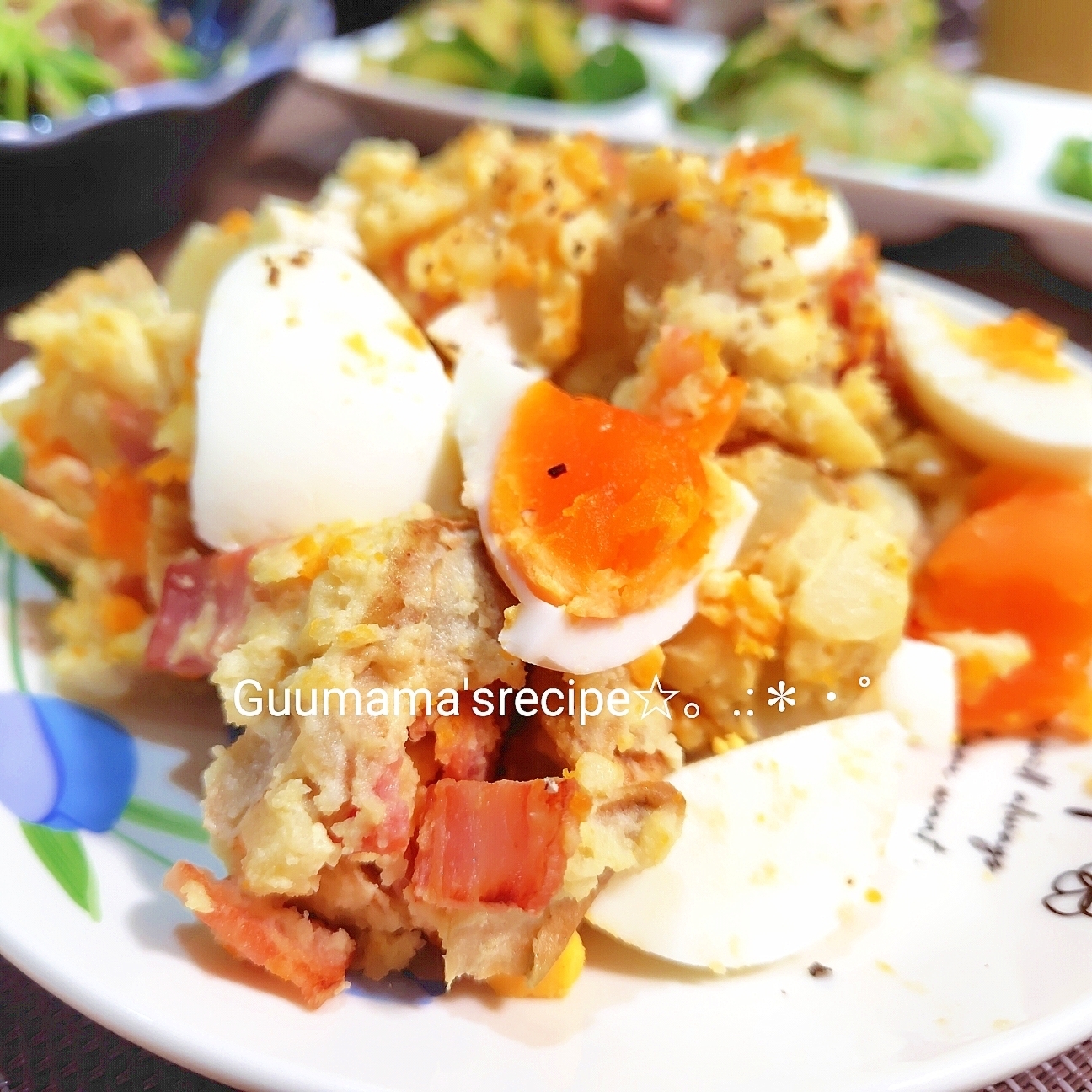 デリ風♡新じゃがのにんにくコンソメボテトサラダ