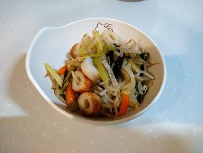もやしと小松菜の味噌炒め୨୧ ୨୧