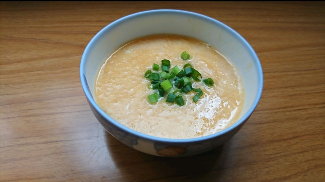 山芋と卵のスープ