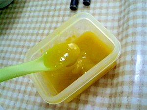 離乳食 かぼちゃのだしのばし レシピ 作り方 By はぎっち 楽天レシピ 離乳食 かぼちゃのだしのばし レシピ 作り方 By はぎっち 楽天レシピ