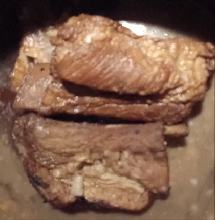 お箸を入れたらホロホロと肉がハズレて　とても美味しかったです！ご馳走様でした！