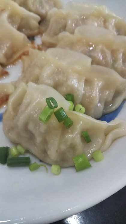 さっぱりで美味しい餃子のポン酢かけ