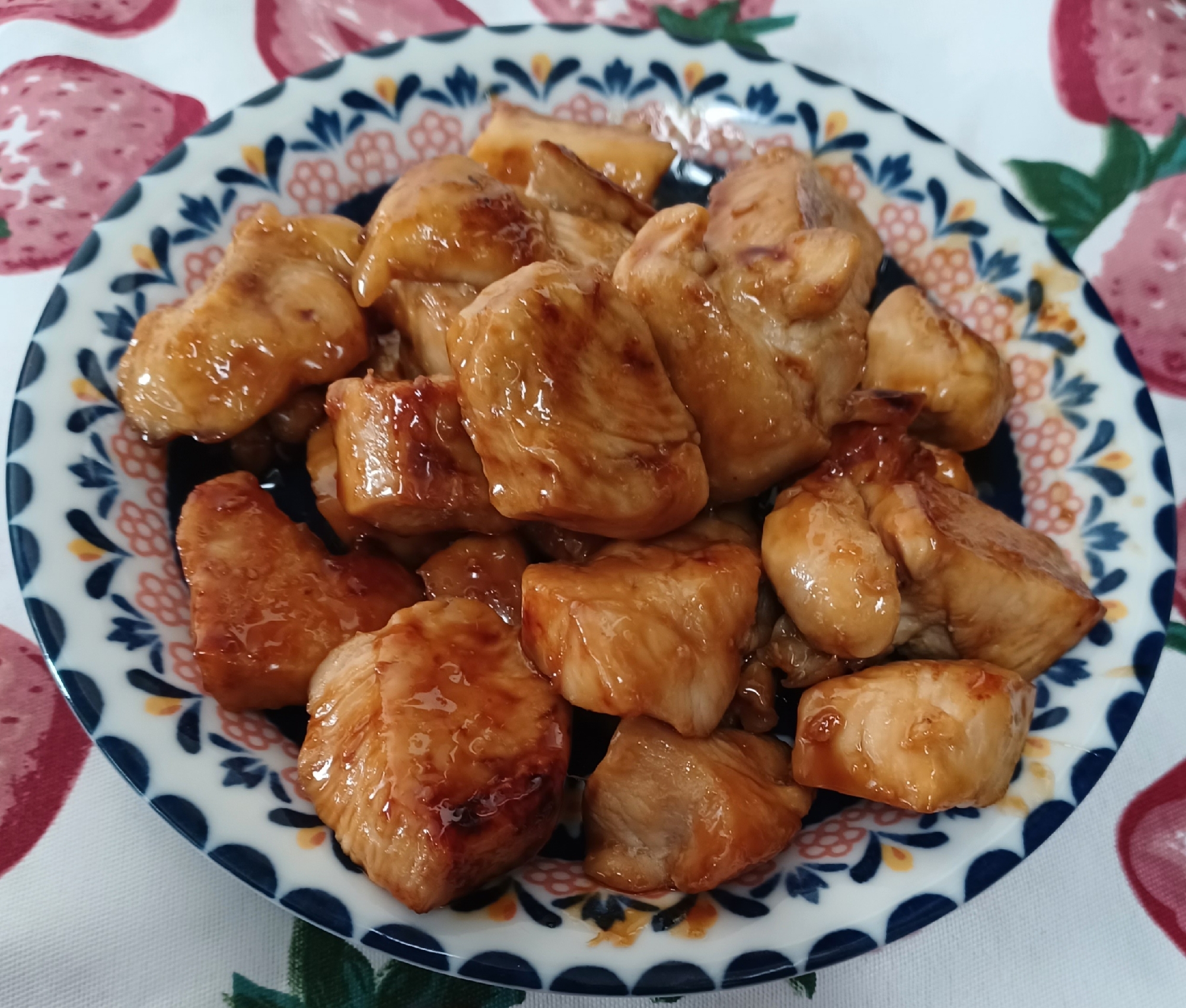 鶏胸肉の甘辛焼き☆お弁当のおかず