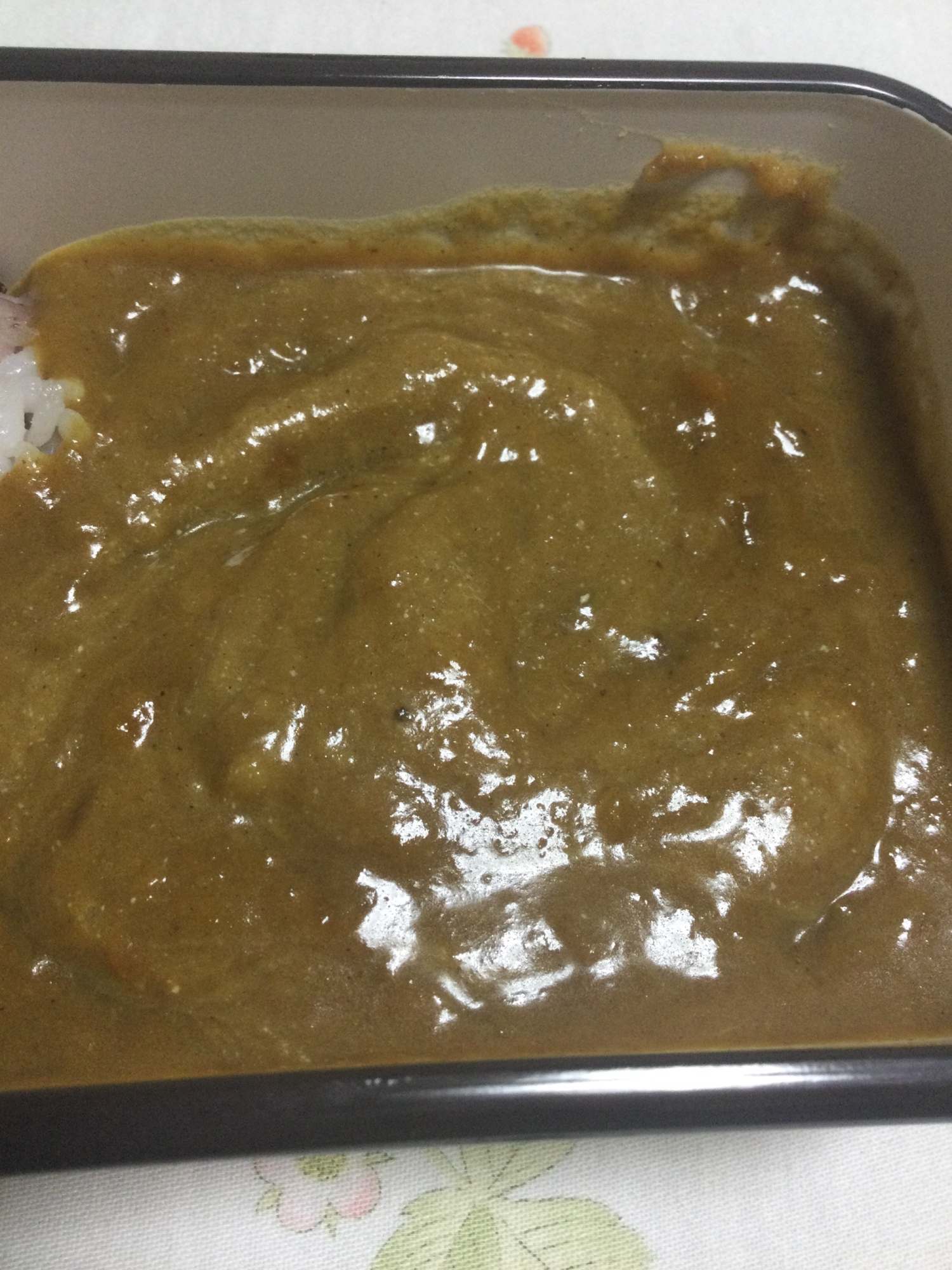 ミックスナッツと豆乳でカレー