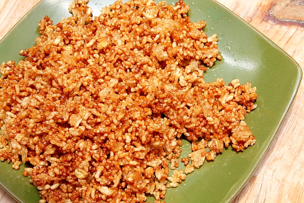 余りごはんでポリポリあられ レシピ 作り方 By Chie Nghm 楽天レシピ