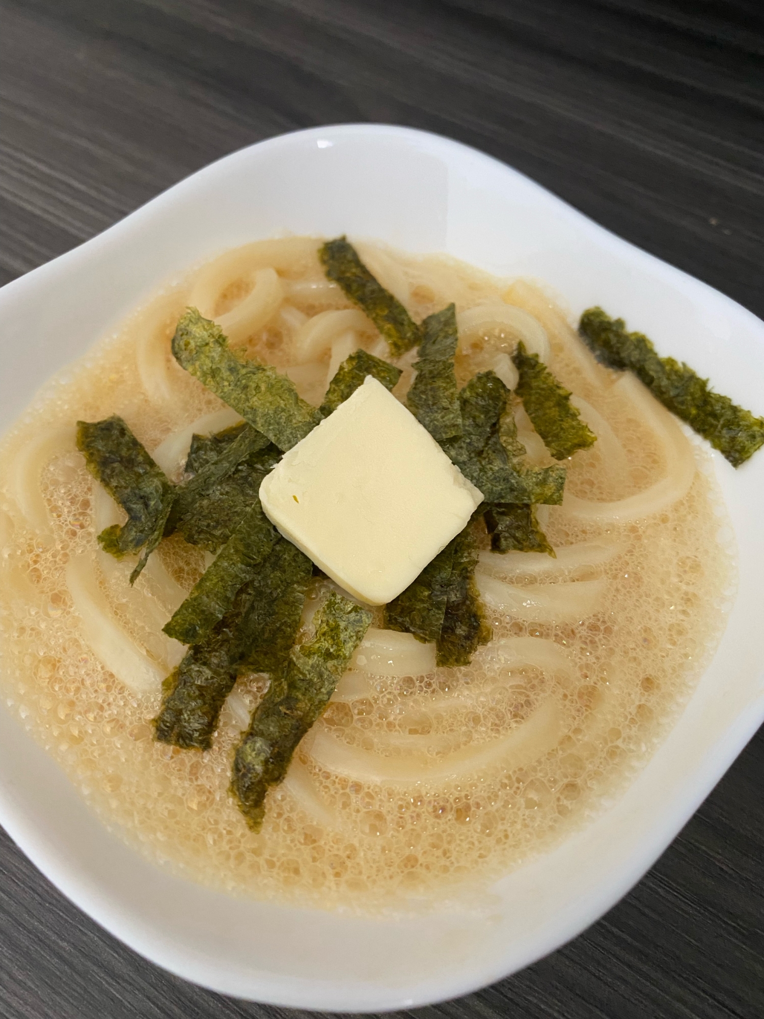 超時短飯！バターしょうゆ釜玉うどん⭐