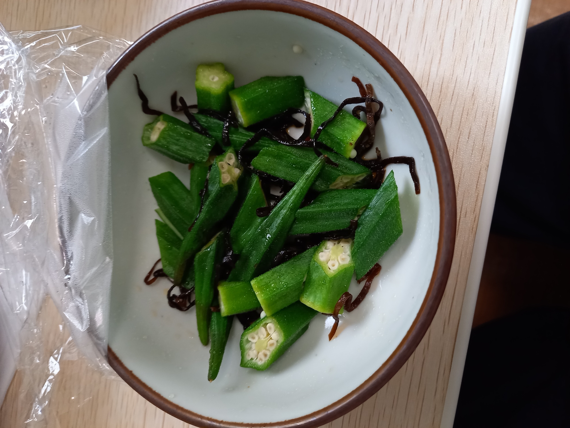 オクラの塩昆布和え レシピ 作り方 By なのだい 楽天レシピ