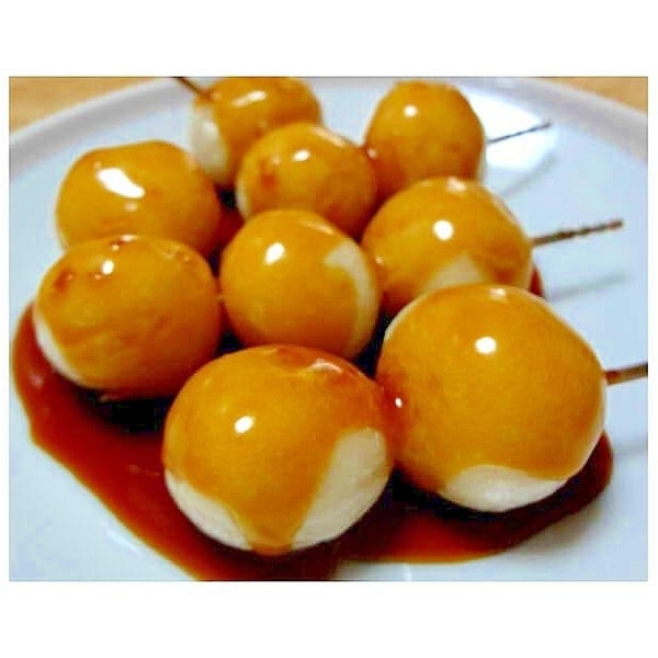 白玉粉と上新粉でつくる みたらし焼き団子 レシピ 作り方 By デラみーやん 楽天レシピ 白玉粉と上新粉でつくる みたらし焼き団子 レシピ 作り方 By デラみーやん 楽天レシピ