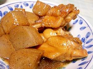 圧力鍋で 鶏手羽元とこんにゃくの煮物 レシピ 作り方 By カゲジジ 楽天レシピ
