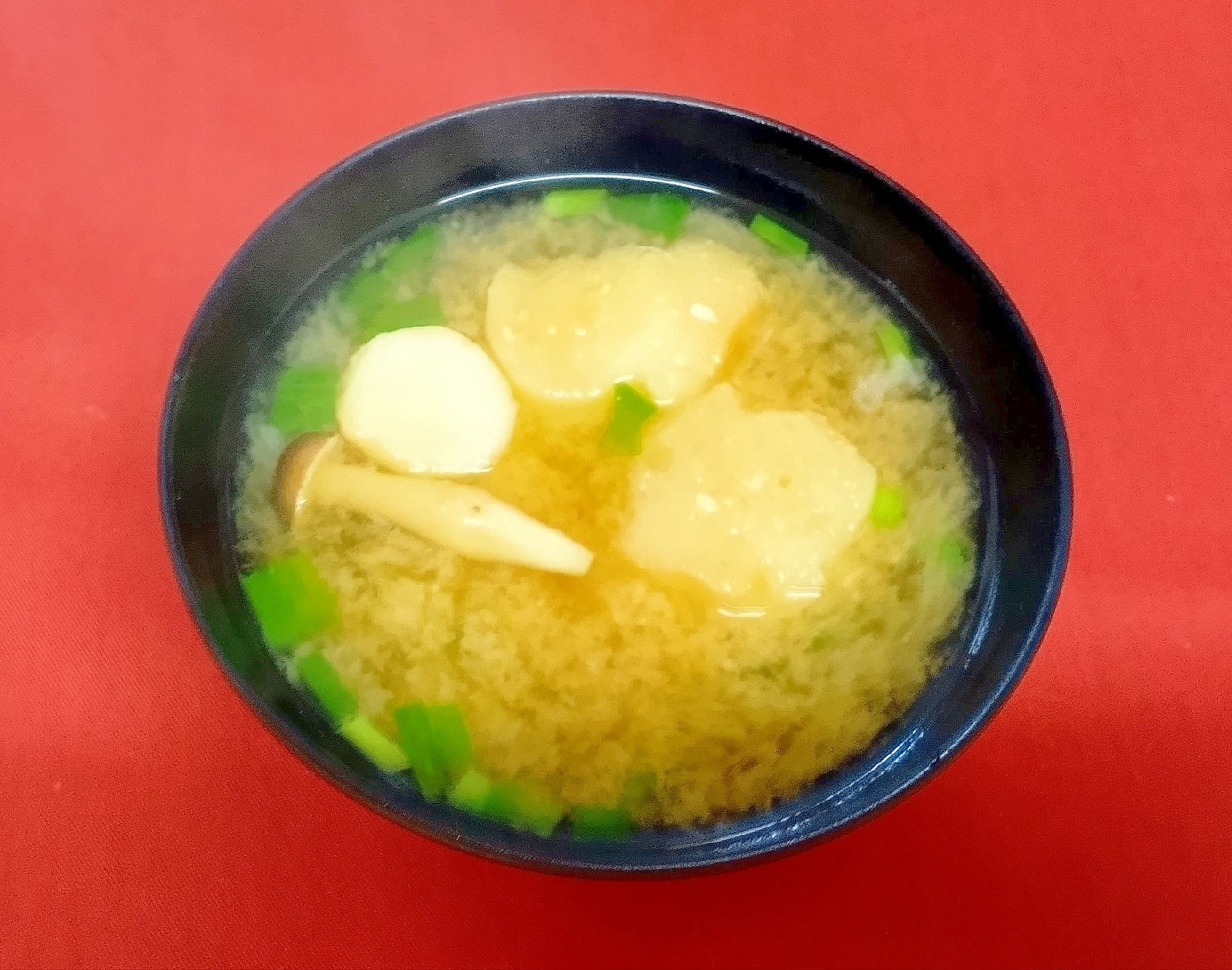 青ネギの味噌汁