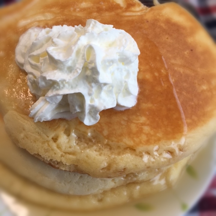 マヨネーズでふわふわホットケーキ