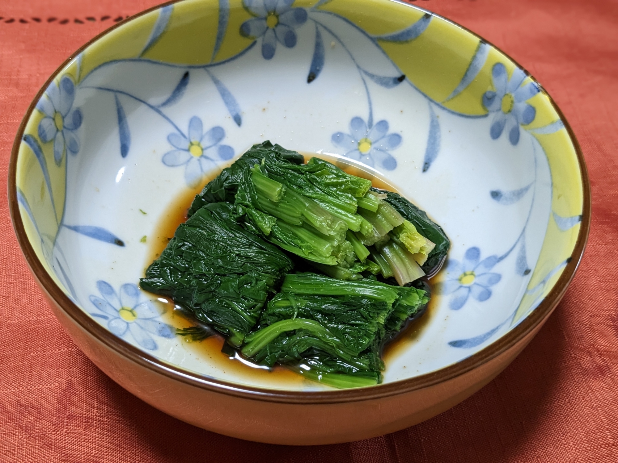 レンジで簡単、時短! ほうれん草のおひたし!