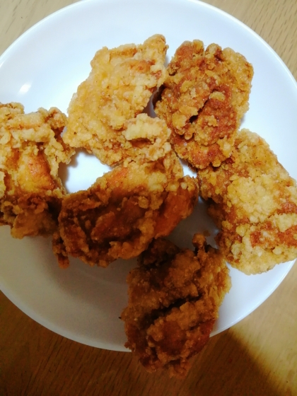 から揚げ粉使用の簡単鶏から揚げ