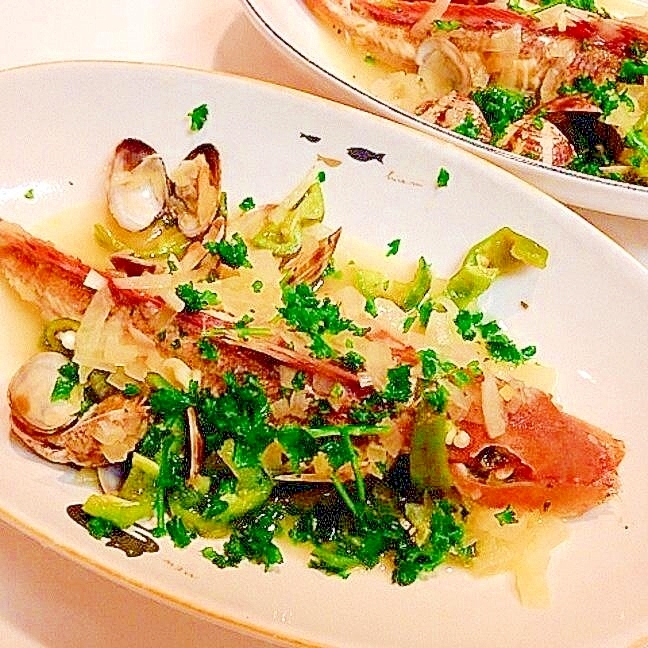 手軽に作りましょう☆新鮮なホウボウのブイヤベース♪