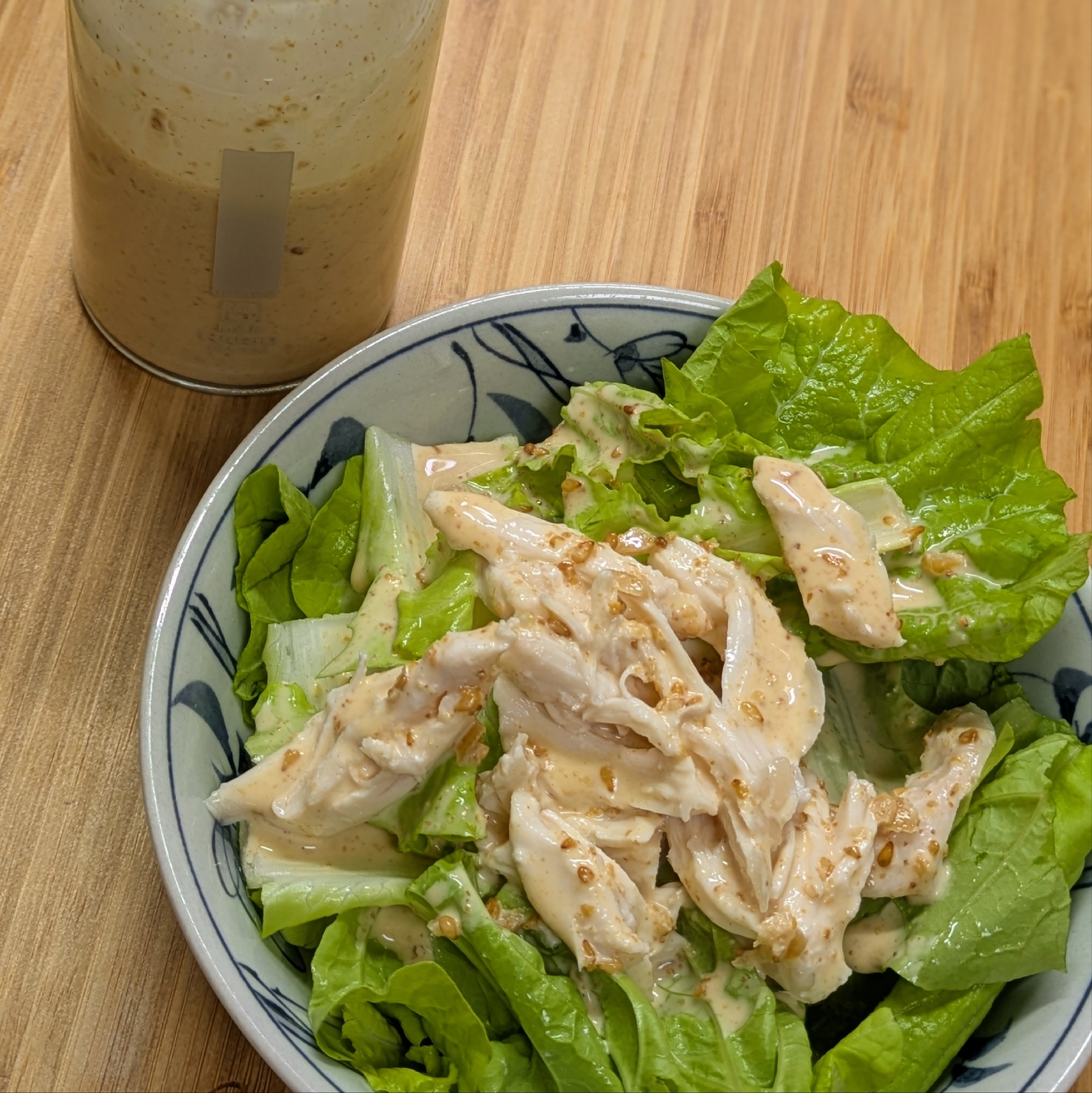 材料3つ！？ポン酢で胡麻ドレッシング