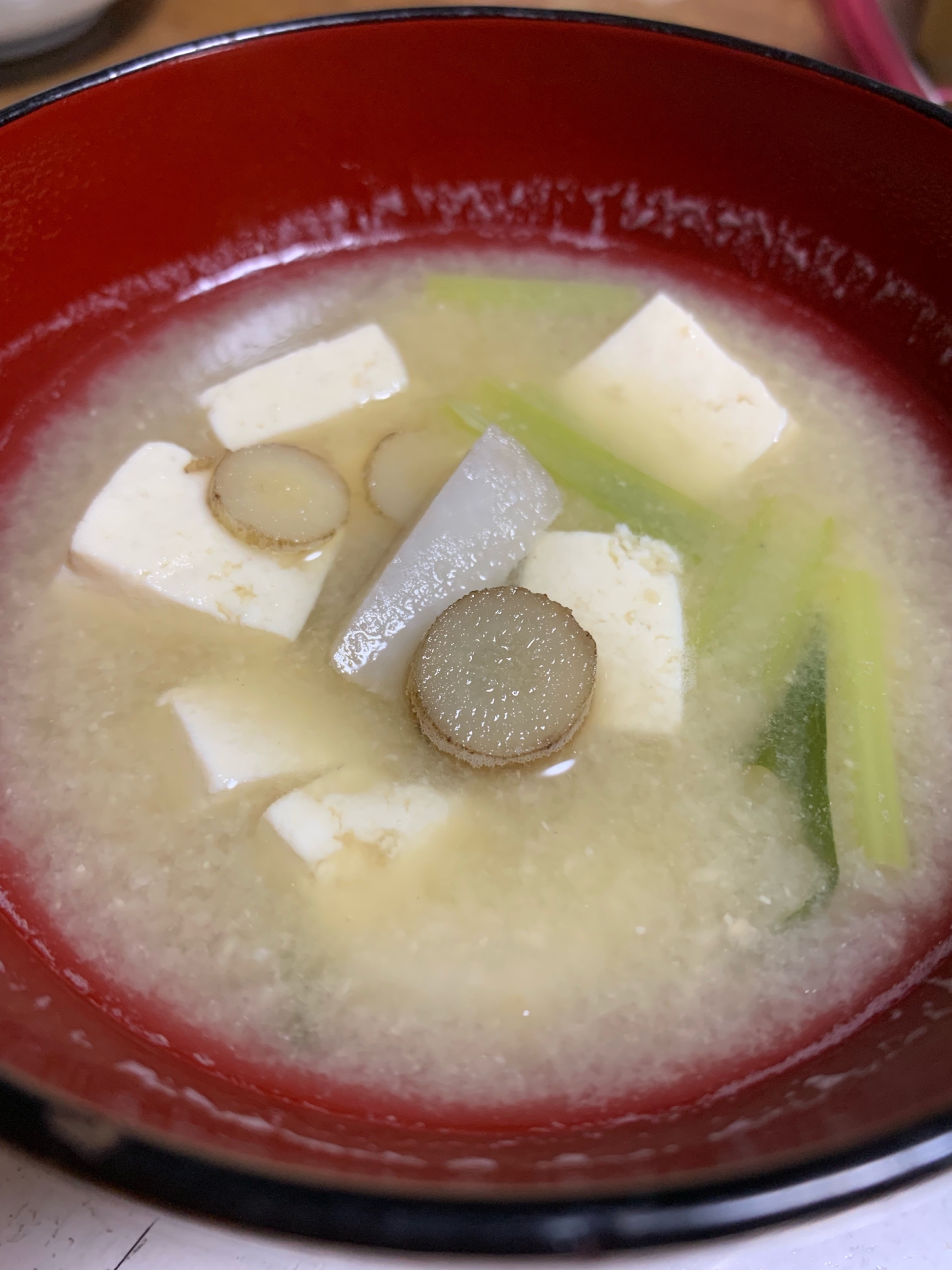 里芋と牛蒡の秋のお味噌