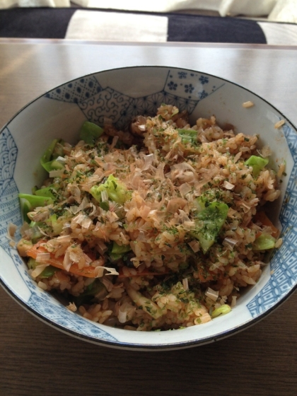 お好み焼き味のチャーハン