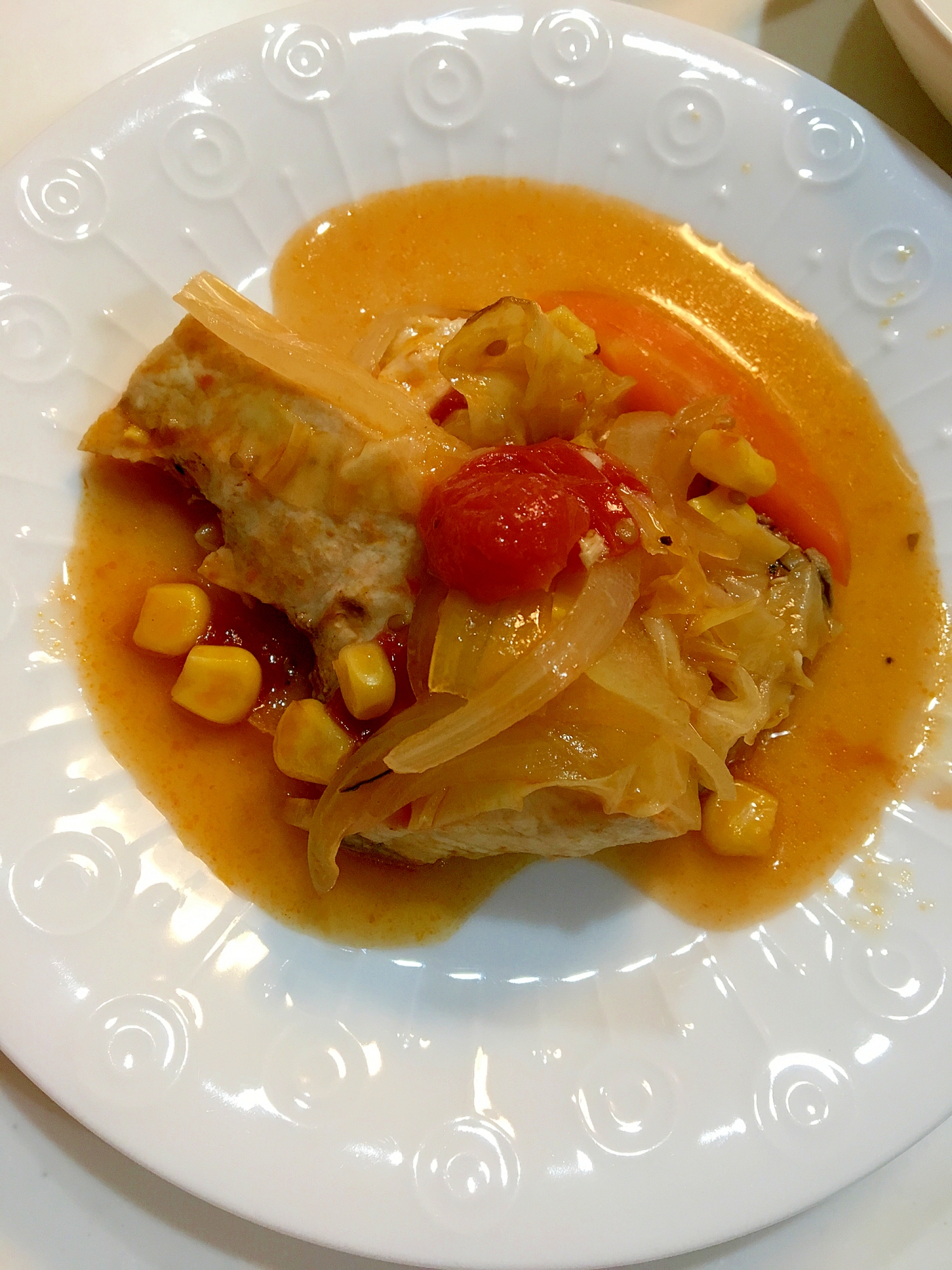 メカジキのトマトコンソメ煮 レシピ 作り方 By 珈琲の木 楽天レシピ メカジキのトマトコンソメ煮 レシピ 作り方 By 珈琲の木 楽天レシピ