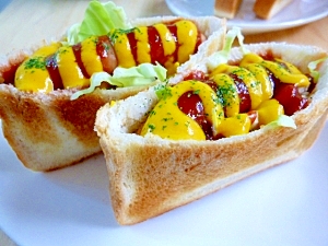 食パンで ホットドッグ レシピ 作り方 By Jp S ビートル 楽天レシピ 食パンで ホットドッグ レシピ 作り方 By Jp S ビートル 楽天レシピ