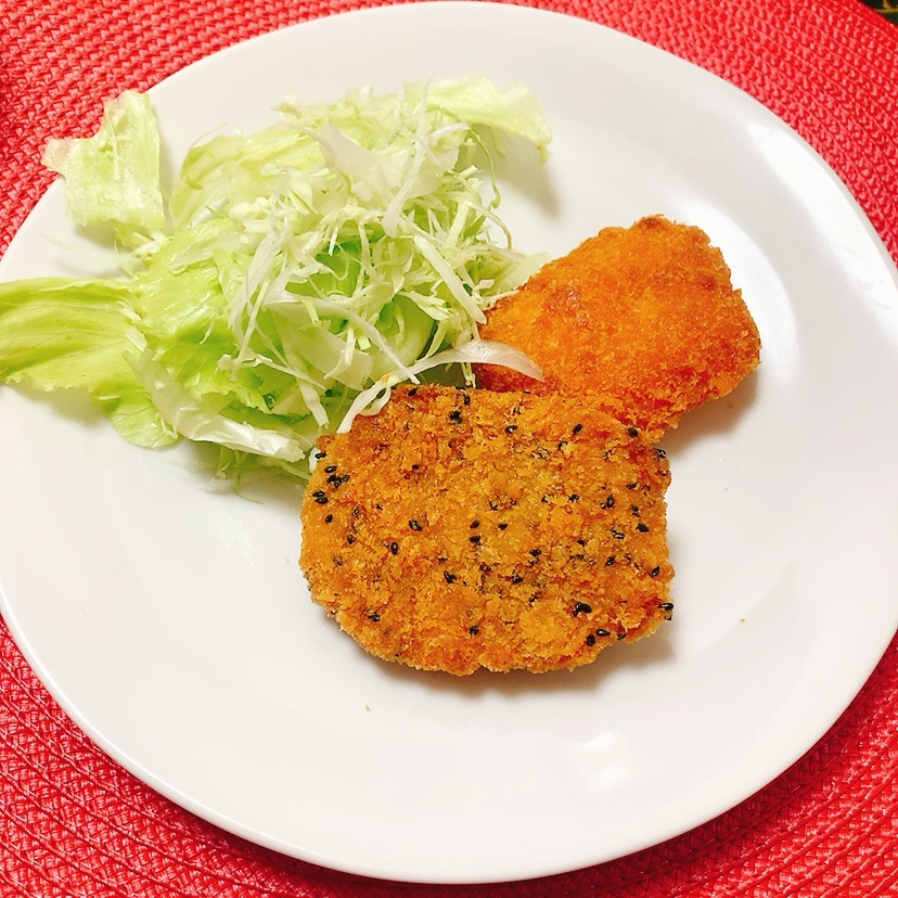 さつまいもコロッケෆ˚*