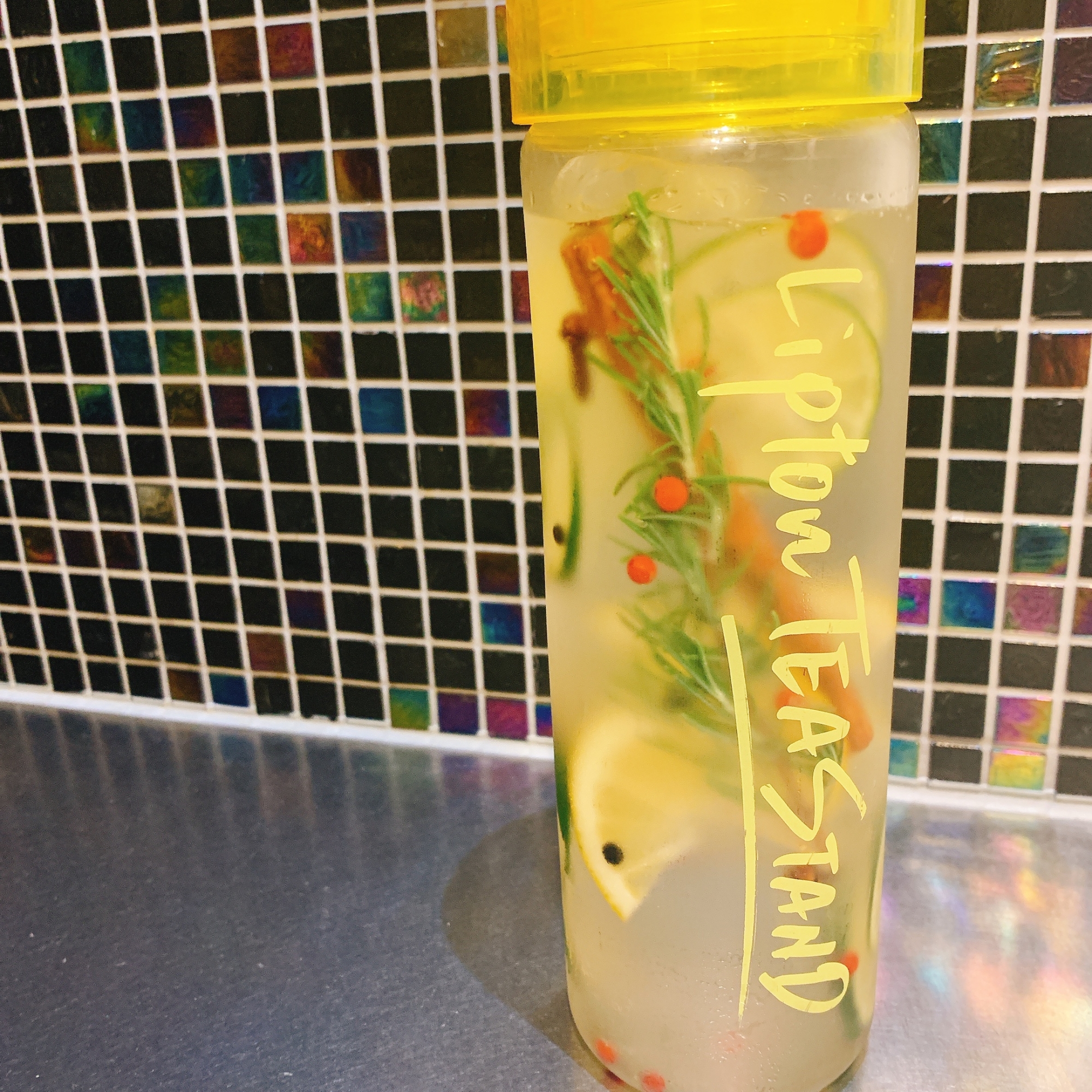 すだちのスパイスソーダ