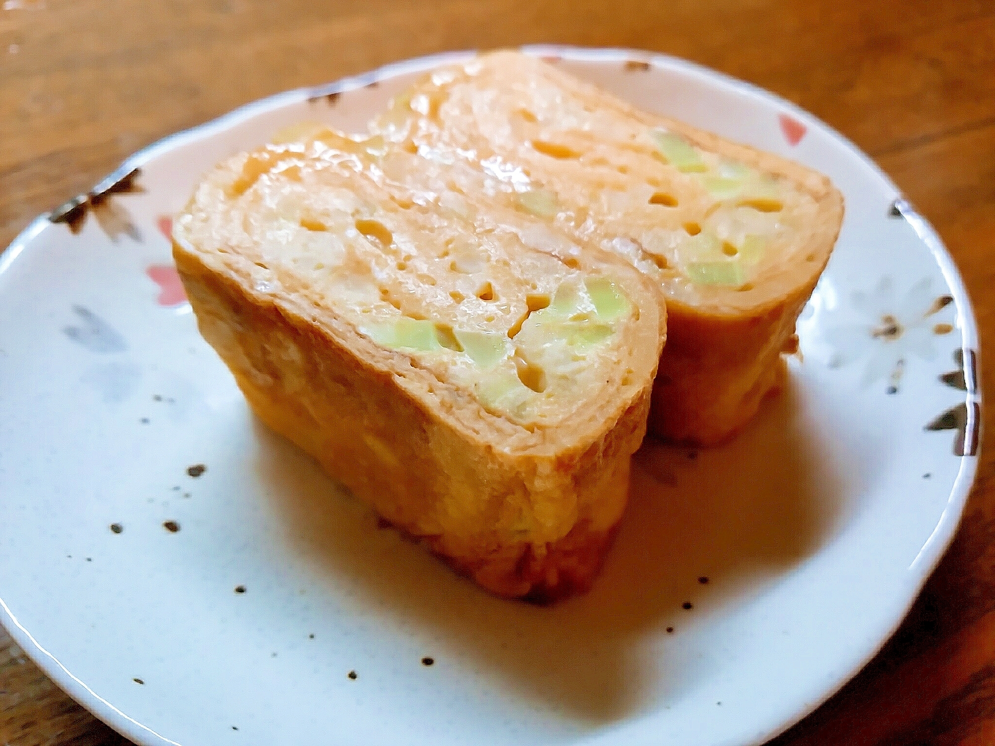 卵１個☆カリフラワーの卵焼き